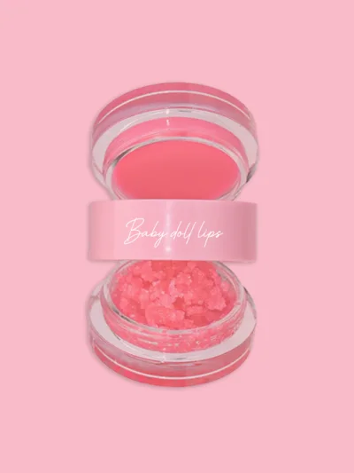 Strawberry – lip scrub & balm